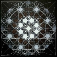 Alefiya Abbas Ali, 22 x 22 Inch, Pastel & handmade  Gouache on paper, AC-AMO-001